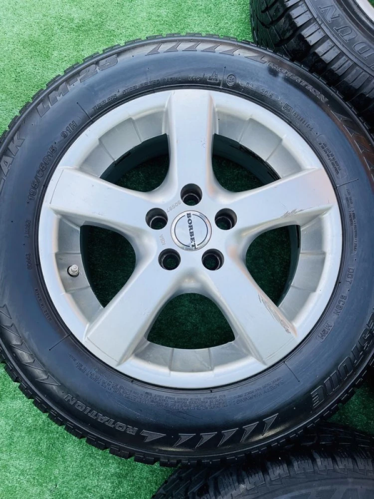 Диски 5/100 R15 з резиною 195/65