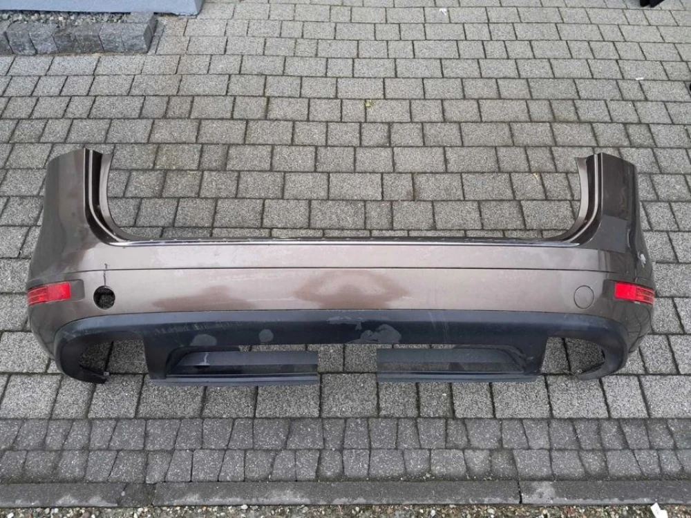 Бампер задний Volkswagen Touareg II 7p R-line