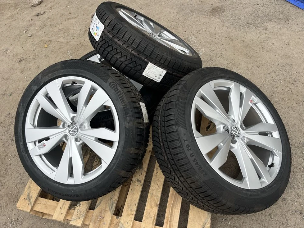 5х112 r20 VW ID4 ID6 Диски + Шины Continental WinterContact НОВЫЕ