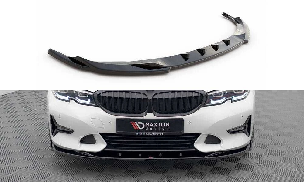 Сплиттер BMW G20 Sport Line тюнинг обвес губа юбка элерон