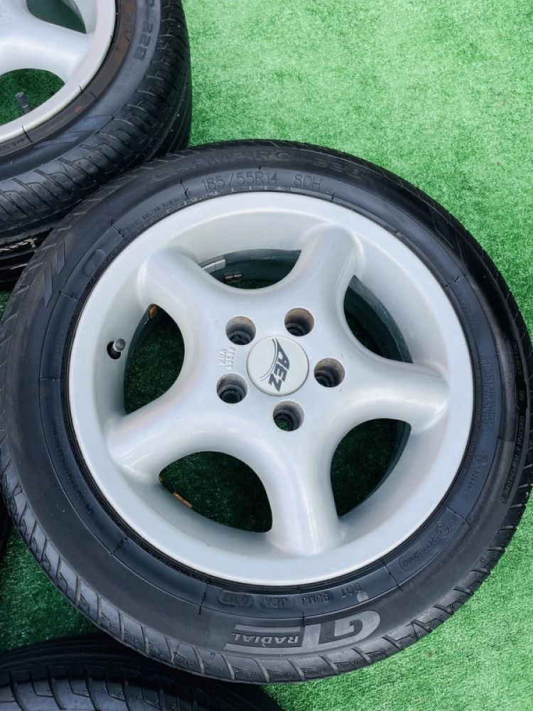 Диски 5/100 R14 з резиною 185/55