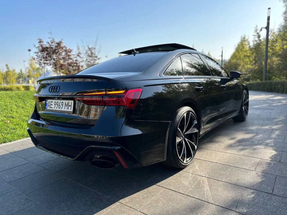 Задний бампер Audi A6 C8 2019-2023 в стиле RS6