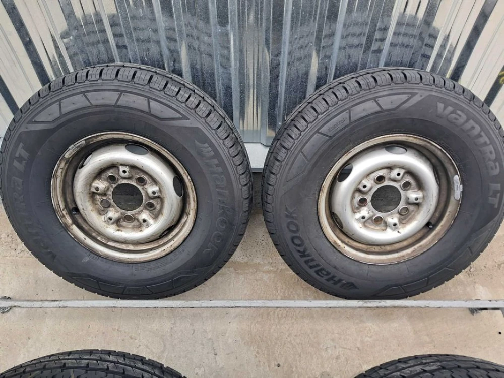 Диски Mercedes-Benz R14 5x130 6J ET51,5 T1 215 R14C Hankook Vantra LT