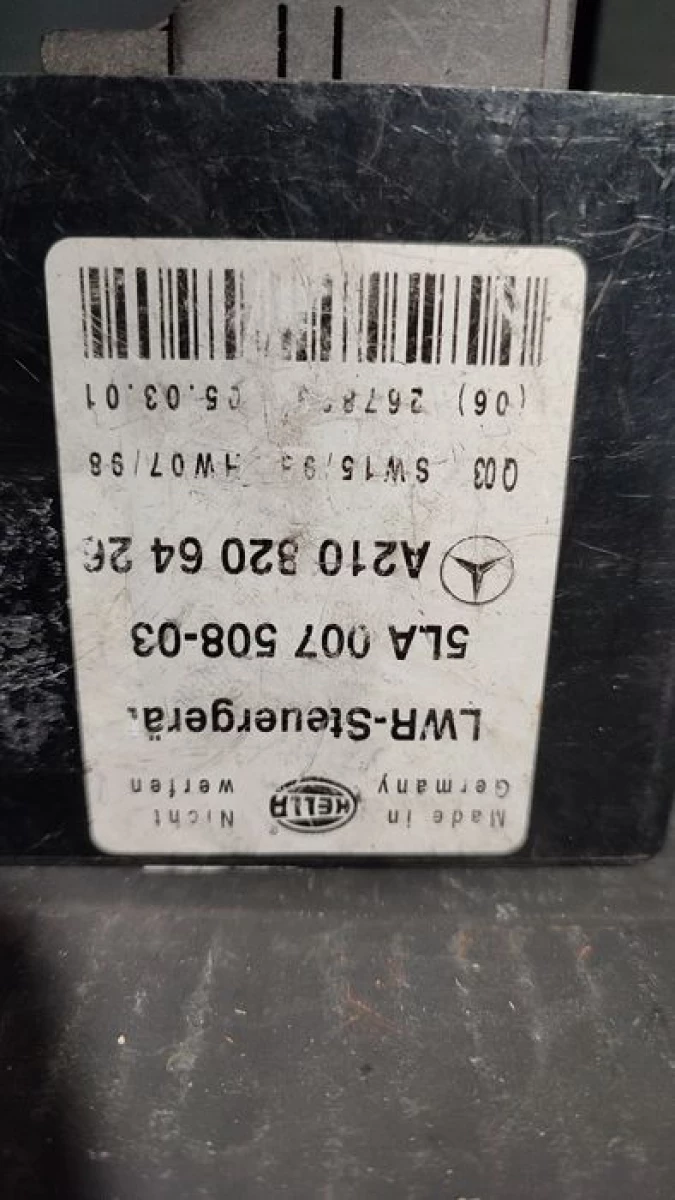 Блок управління кута нахилу фар MB W210 A2108206426