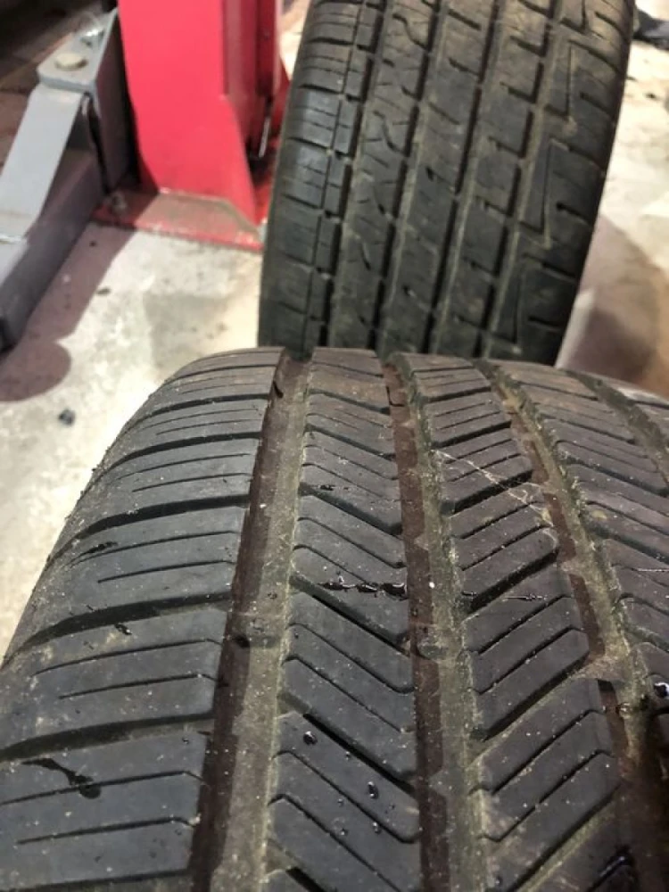 Шини 245/45 r18, резина б/у goodyear літо