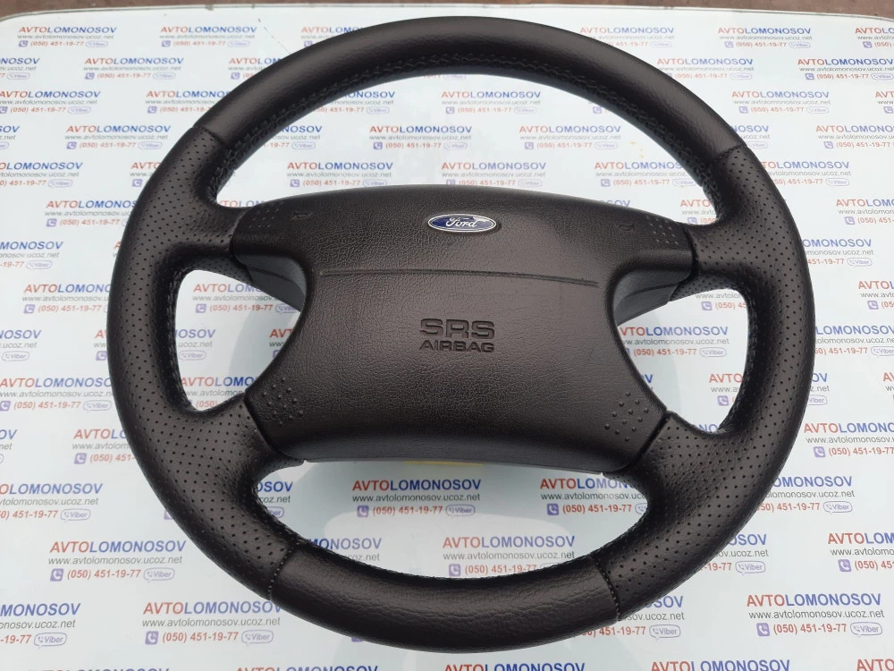 Шикарный руль Ford Focus Mondeo после перетяжк