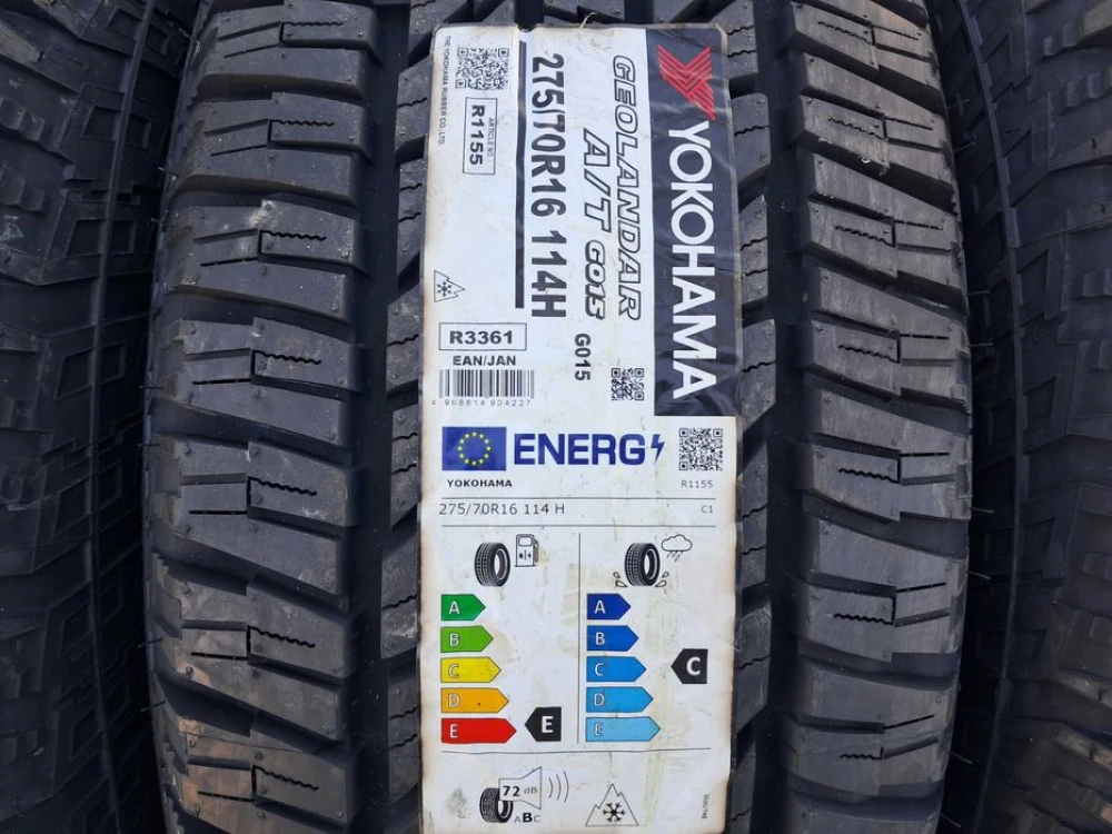 Резина НОВА Yokohama 275/70 R16 Geolandar A/T G015 DOT22 Toyota Lexus