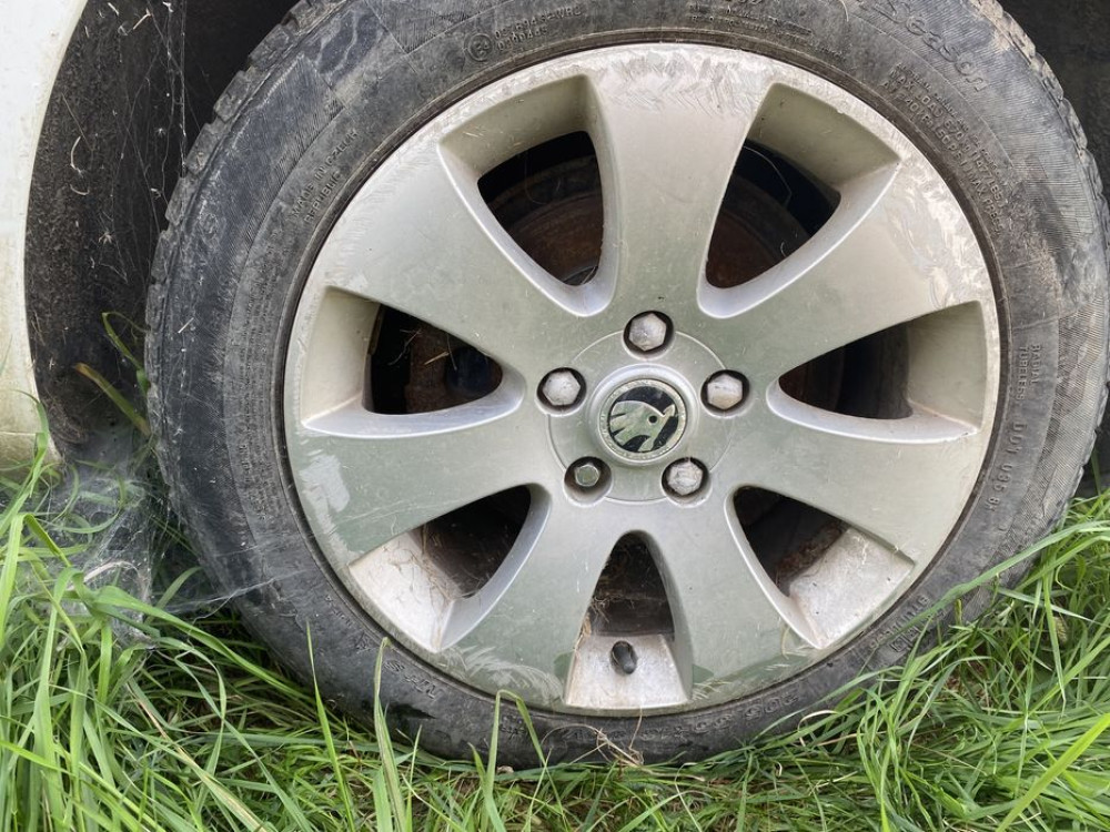 Титани Диски Р16 R16 5/112 skoda Oktavia A5 Superb2 поштучно 3T0601025