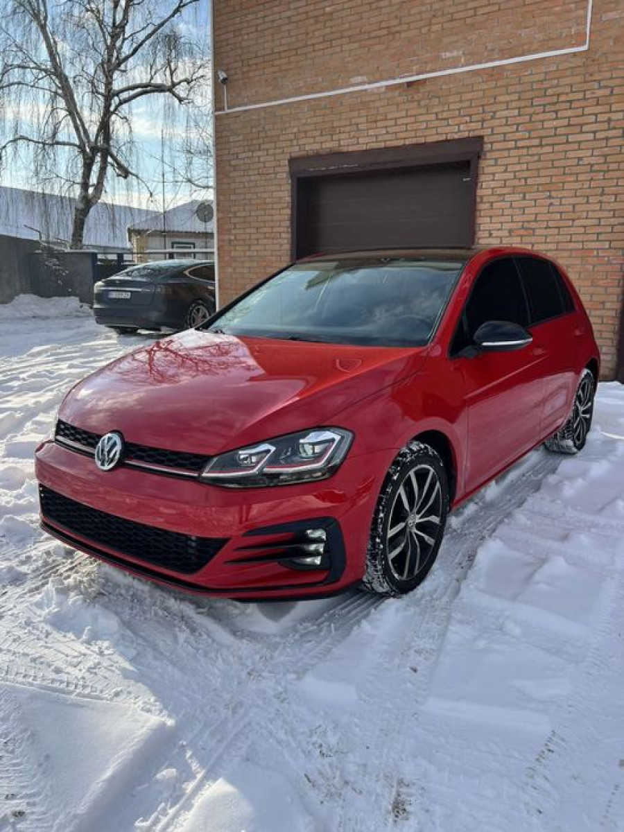 бампер Volkswagen Golf 7 GTI 2013-2017 MK7 в стиле 7.5