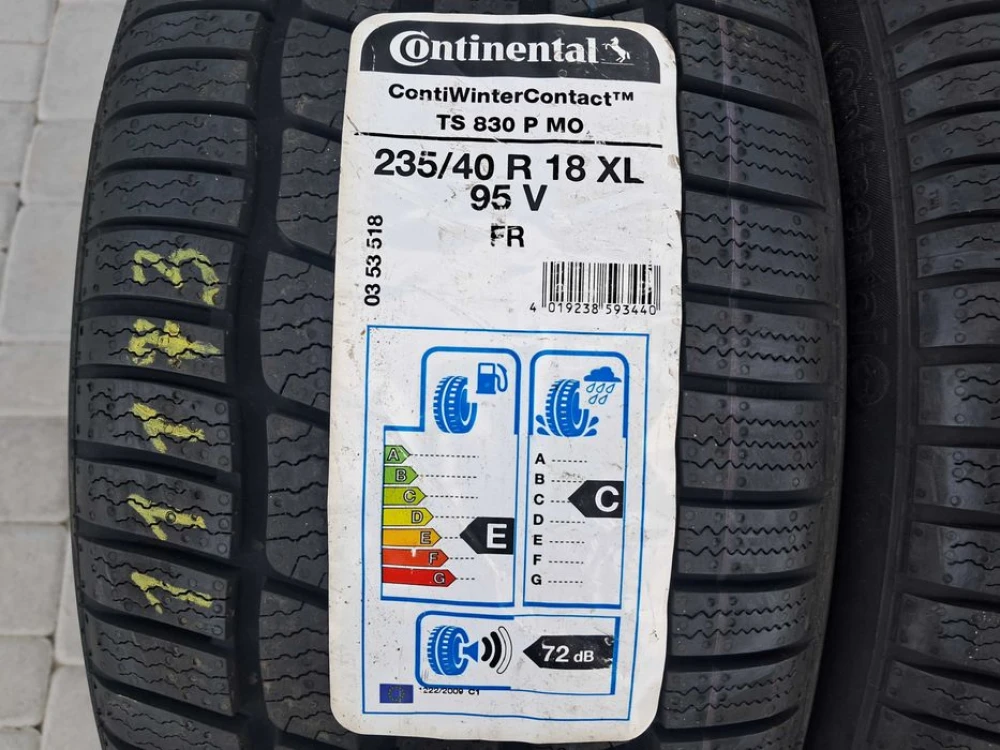 Резина зима НОВА Continental 235/40 R18 TS830P MO