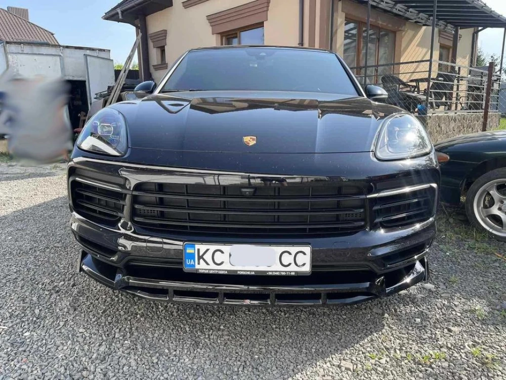 Обвес Porsche Cayenne 3 (18-23) тюнинг губа пороги дифузор