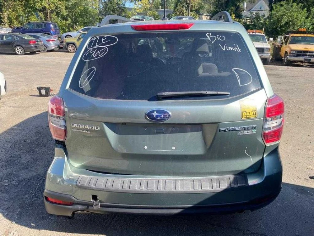 Усилитель заднего бампера глушитель выхлопная Forester SJ S13 13-18