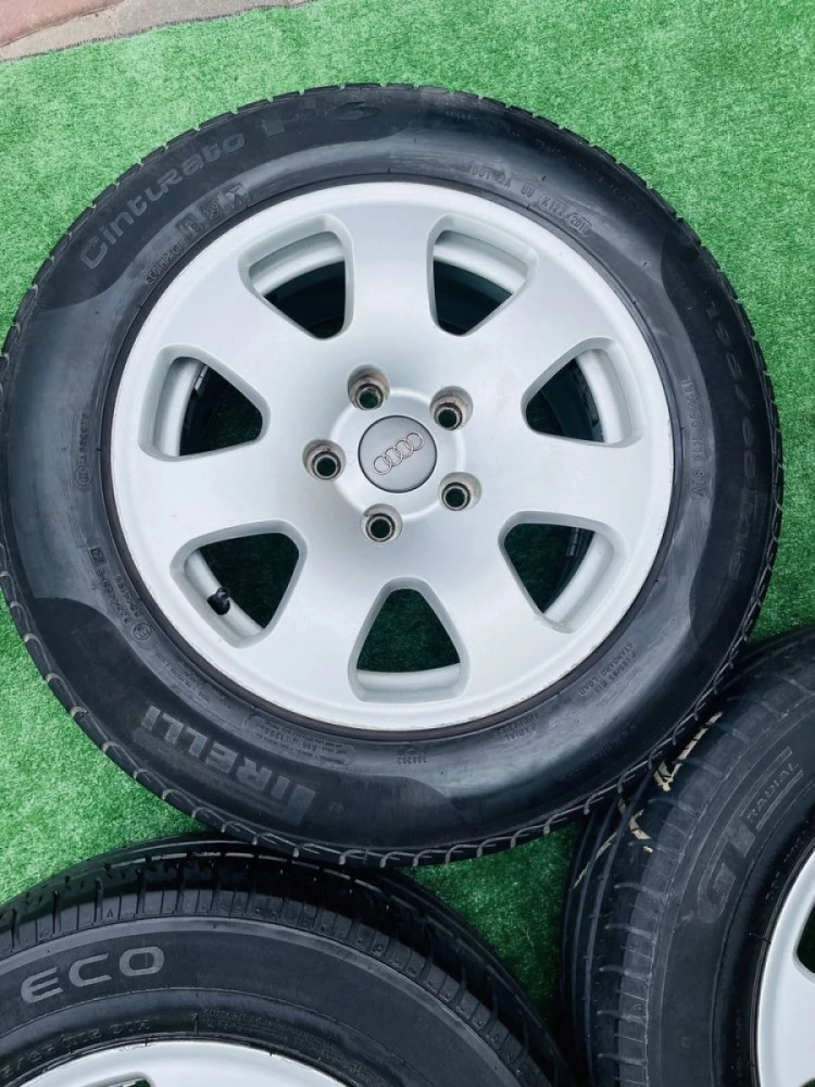 Диски 5/112 R15 Audi Vw з резиною 195/65