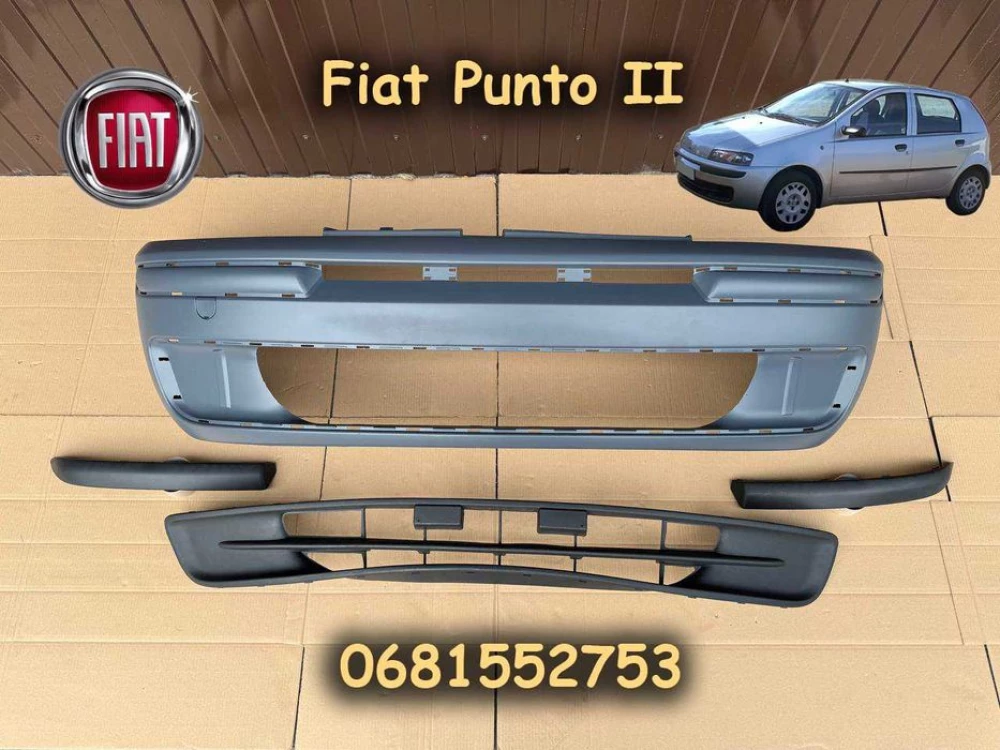 Бампер Фіат Пунто 2 Fiat Punto Фиат Решітка Молдинг Решетка