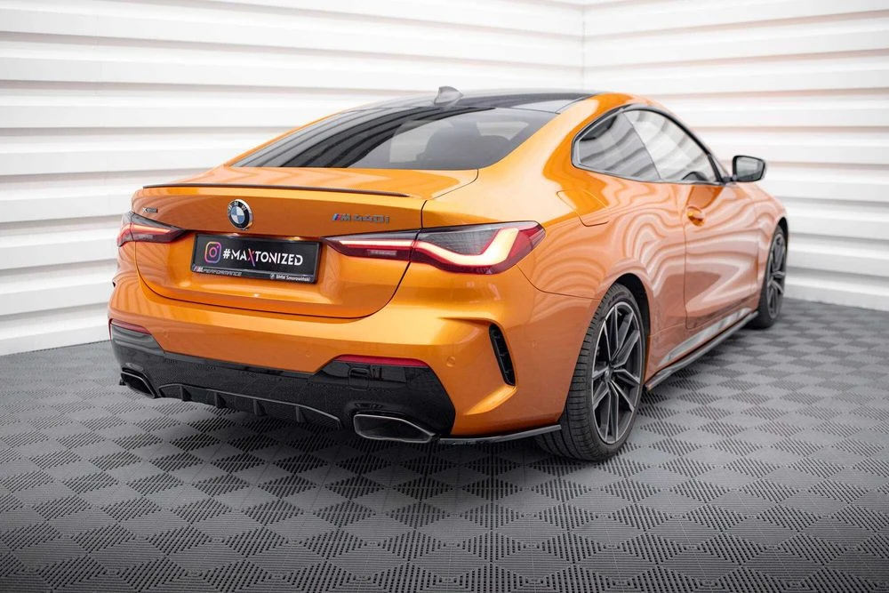 Сплиттер BMW G22 G23 M-Sport тюнинг обвес губа юбка элерон