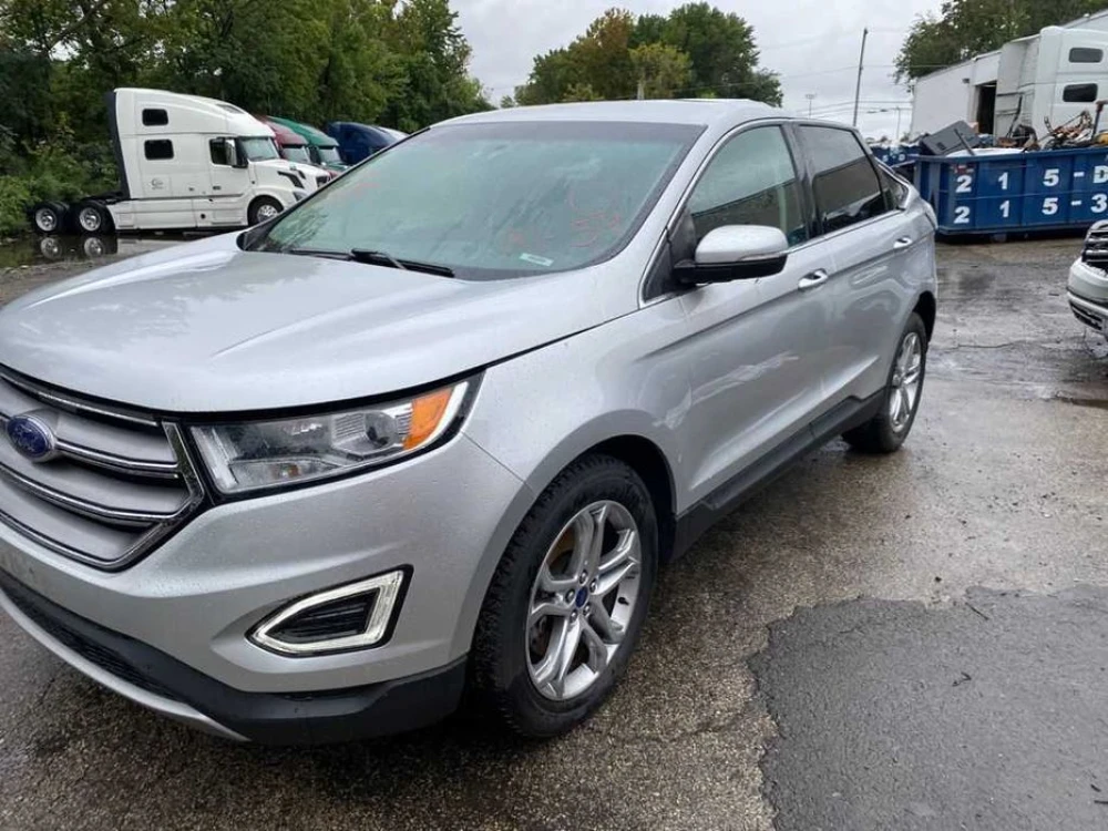 Накладка под лобовое стекло Жабо Ford Edge mk2 Форд Эдж Едж мк2 15-20