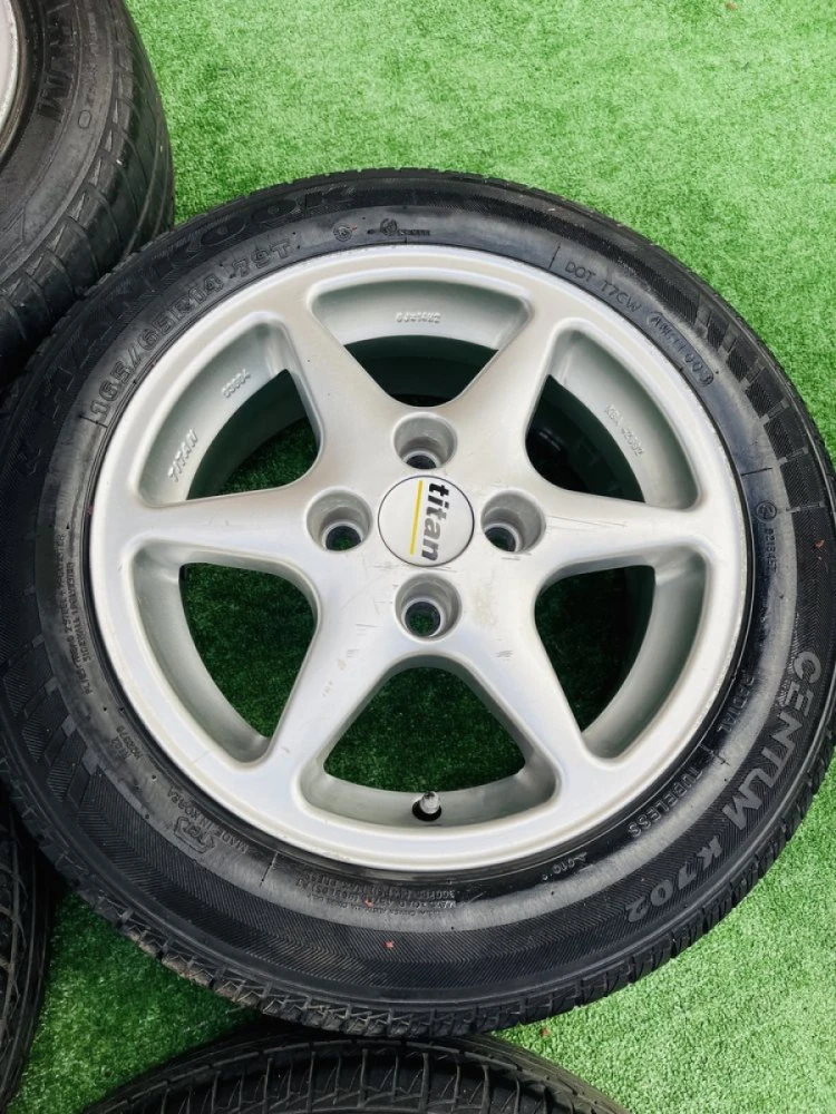 Диски 4/100 R14 з резиною 165/65
