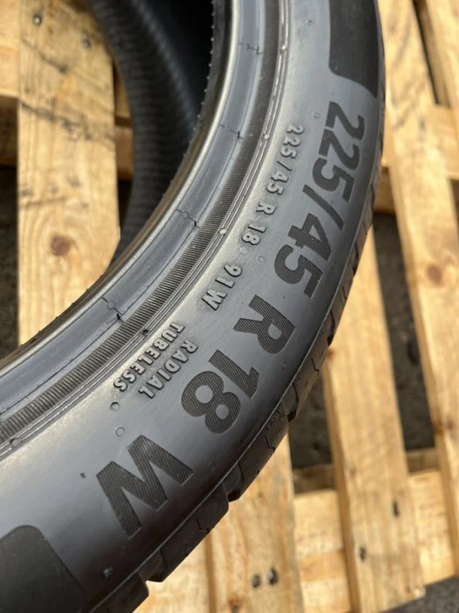 225/45 r18 Continental EcoContact 6 Резина летняя 95%