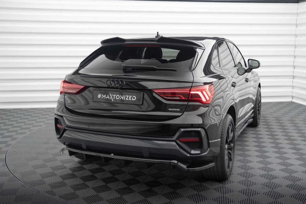 Тюнинг Audi Q3 F3 Sportback 2019+ обвес губа сплиттер пороги диффузор