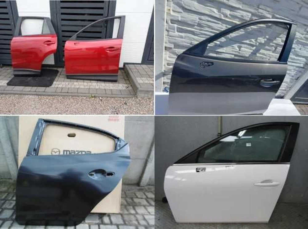 Мазда двері передні задні є на всі моделі Mazda в різних кольорах