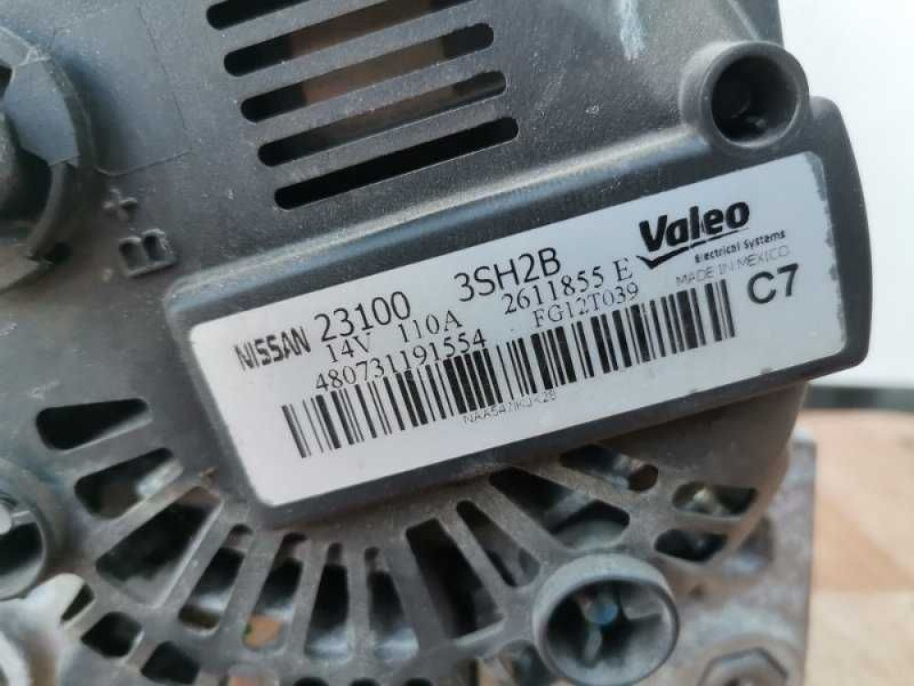 Генератор Nissan Sentra 1.8 2012-2019 год   231003SH2B
