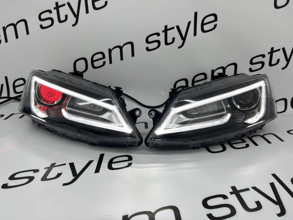 Фара Фары Volkswagen Jetta 2010-2017 Audi style LED