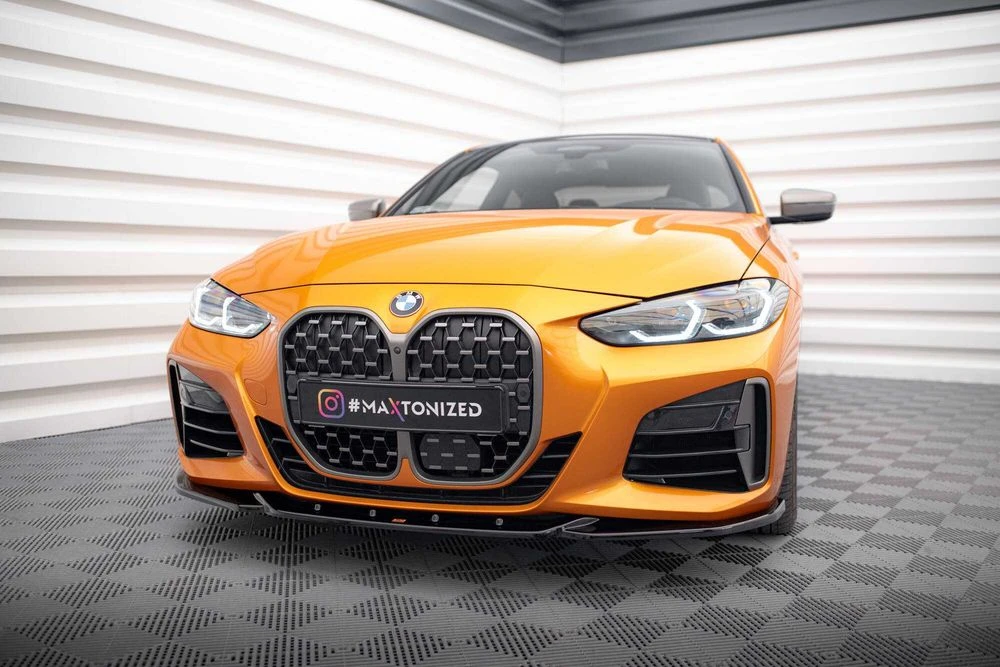 Сплиттер BMW G22 G23 M-Sport тюнинг обвес губа юбка элерон
