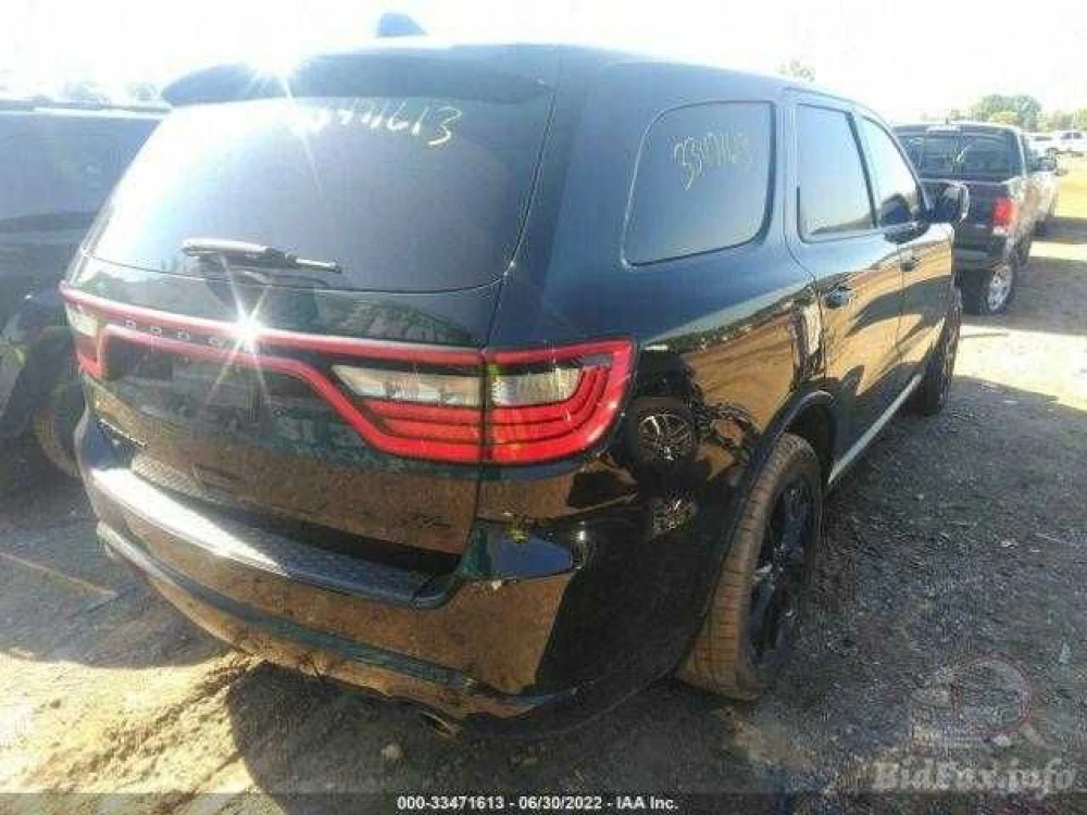 Dodge Durango R/T 2018 Black 5.7L кришка багажніка