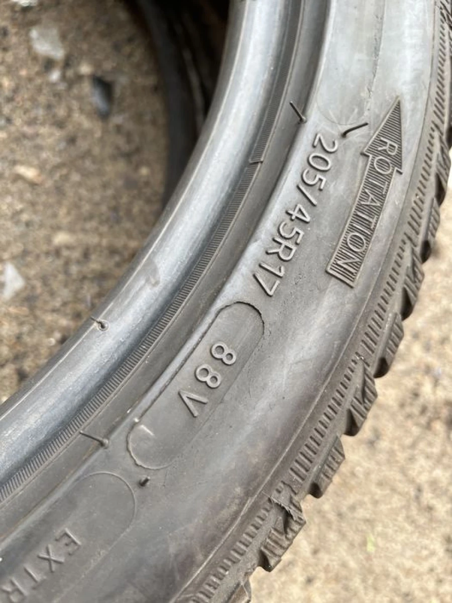 205/45 r17 Michelin Alpin 5 Резина зимняя