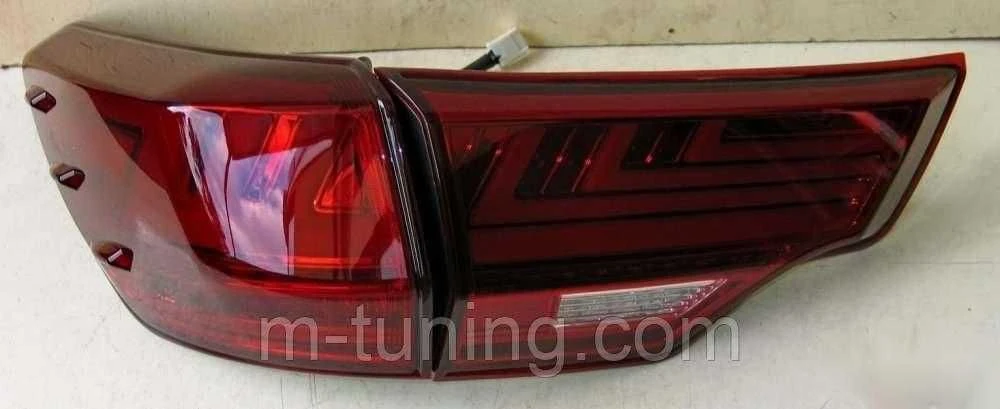 Фонари Toyota Highlander 50 (14-19) тюнинг Led оптика хайлендер фонарь