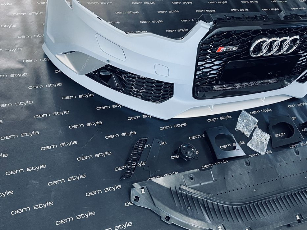 Бампер передний стиль RS6 для Audi A6 C7 2011-2015