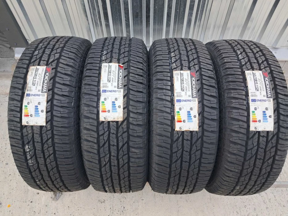 Резина НОВА Yokohama 265/70 R15 Geolandar A/T G015 DOT24 Pajero Hilux