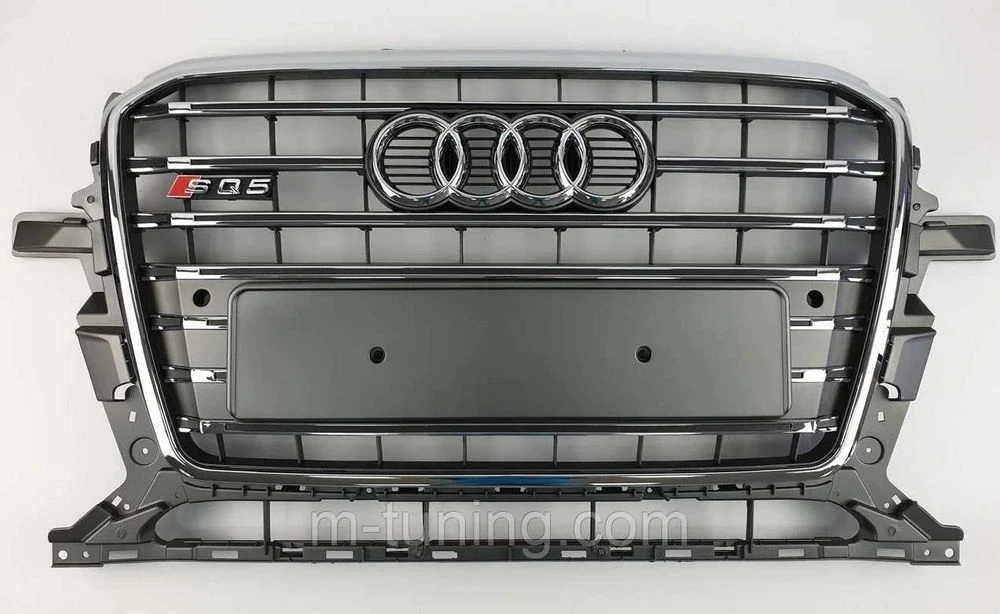 Решетка радиатора Audi Q5 8R (12-16) стиль RS Sq5 решітка Ауди