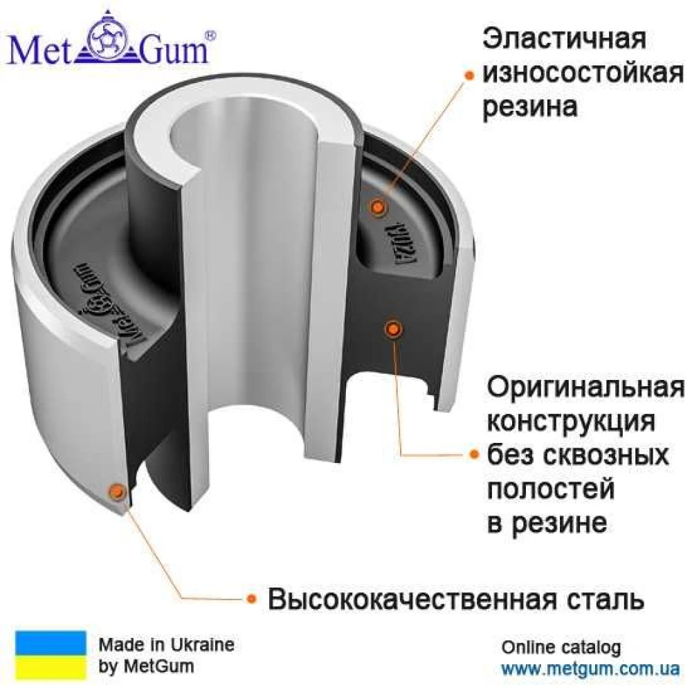 Усиленные сайлентблоки переднего рычага Daewoo Nubira 1-2