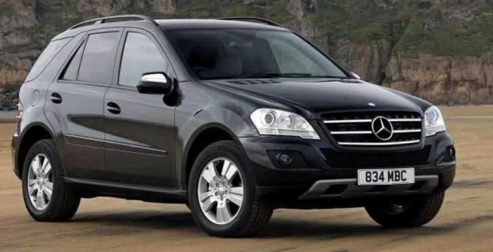 Редуктор Mercedes ML W164 передний 3,45 A1643302102. Разборка W164