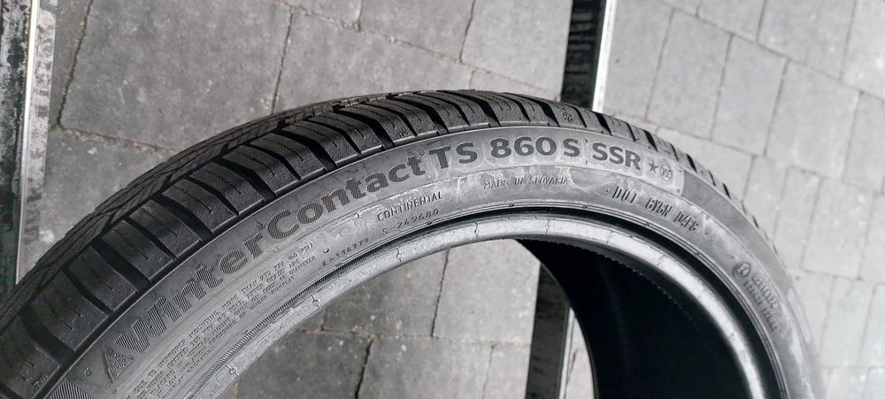 Резина зима 90% протектор Continental 225/40 R18 TS860S * SSR Runflat