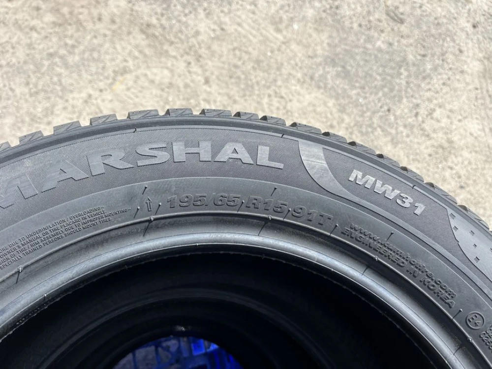 195/65 r15 Marshal MW31 23 год НОВАЯ Резина зимняя