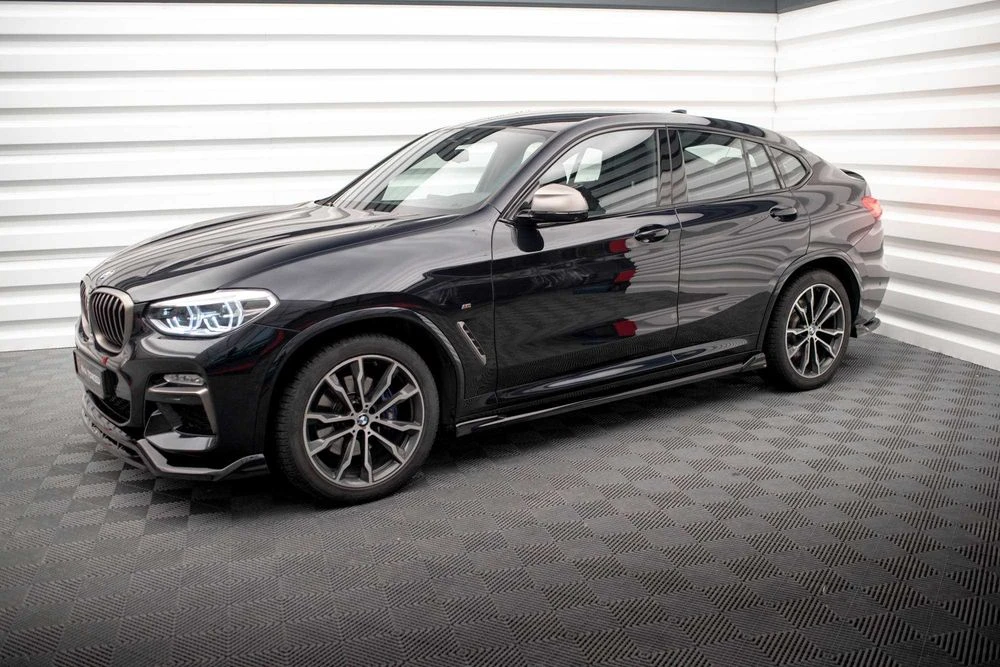 Тюнинг BMW X4 G02 M-Sport обвес губа сплиттер пороги диффузор спойлер