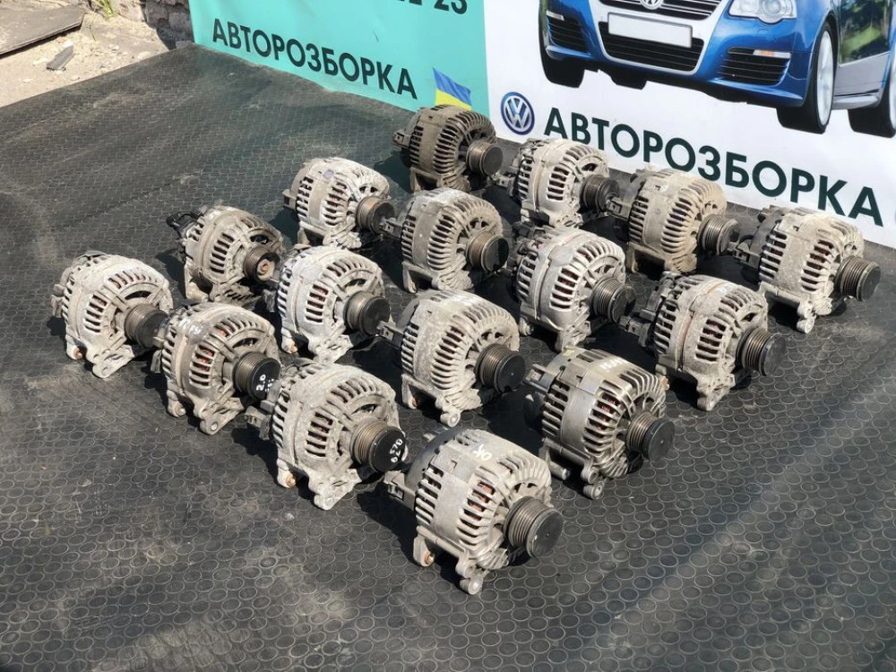 Генератор Пассат Б6 Б7 СС Skoda A5 Golf 5 Caddy Touran 2.0 1.9 1.6 1.4