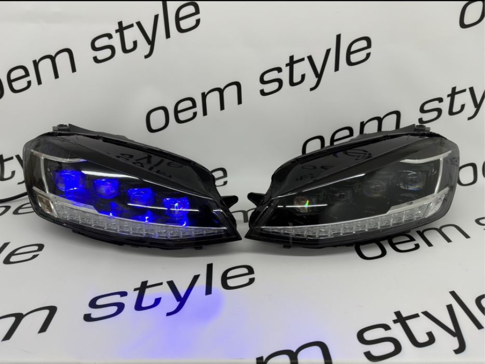 Передняя тюнинг оптика  фары FULL LED Volkswagen Golf 7 2013-2017