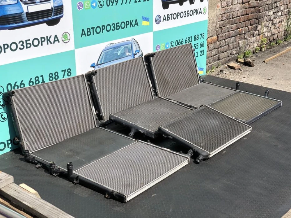 радиатор passat b6 golf 5 skoda a5 touran caddy jetta гольф шкода а5