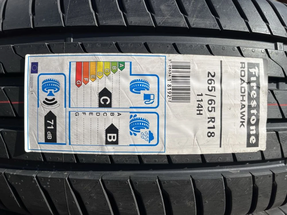 265/65 r18 Firestone Roadhawk 23 год НОВАЯ Резина летняя