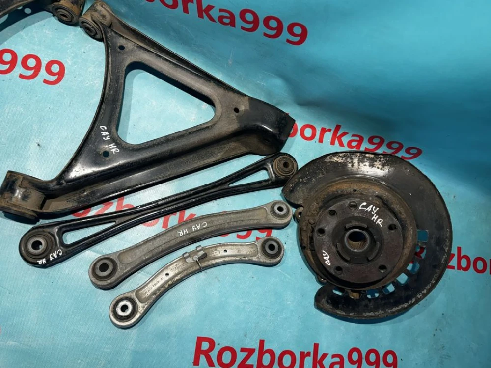 Підвіска Porscshe Cayene 955/957 ричаг цапфа стойка Порш Каен 4.5