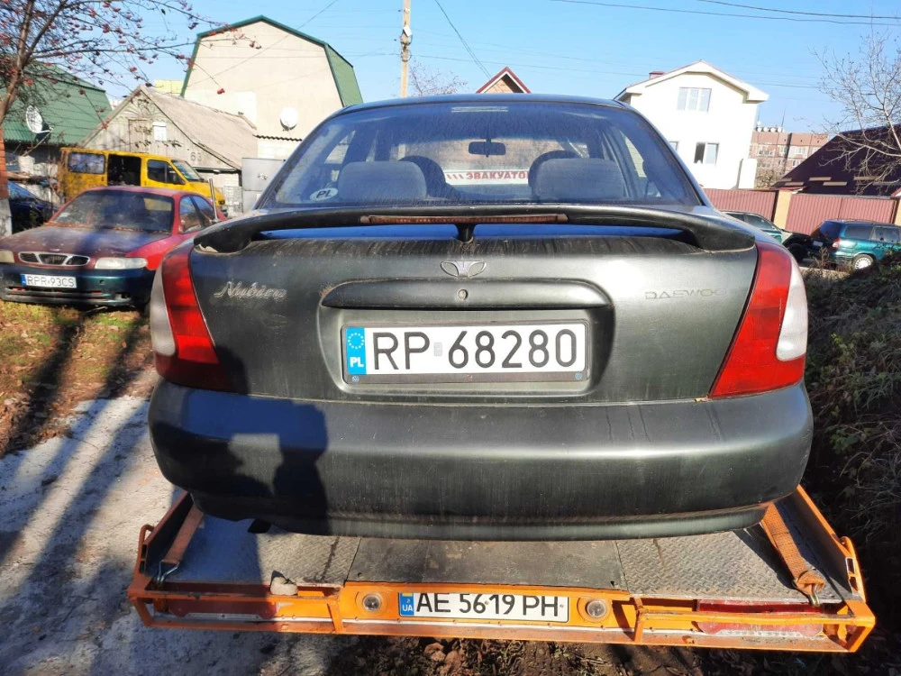 ( Комплект) капот +крыло +бампер   Daewoo Nubira