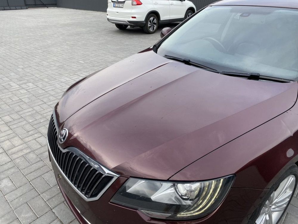 Капот Skoda Superb2 FL рестайлінг Шкода Суперб 2 2013-2015