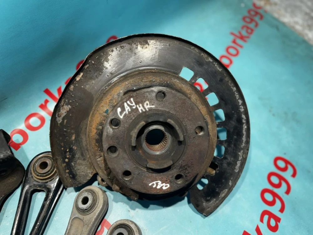 Підвіска Porscshe Cayene 955/957 ричаг цапфа стойка Порш Каен 4.5