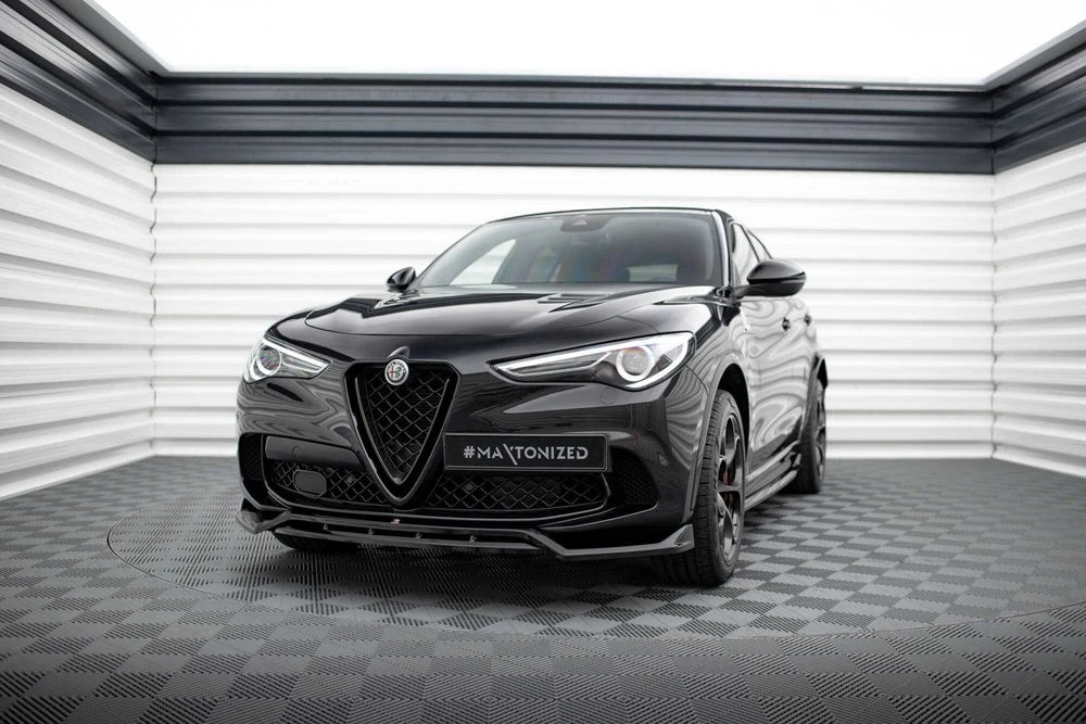 Тюнинг Alfa Romeo Stelvio Quadrifoglio обвес сплиттер диффузор спойлер