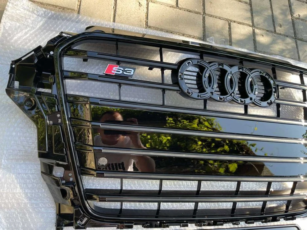 Решетка радиатора Audi A3 8V (12-16) тюнинг стиль S3 RS3