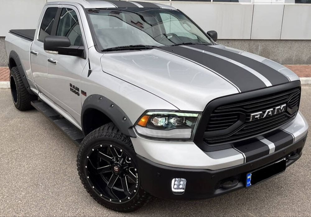 Dodge Ram 2014 2018 2019 2021 туманка птф кронштейн кріплення