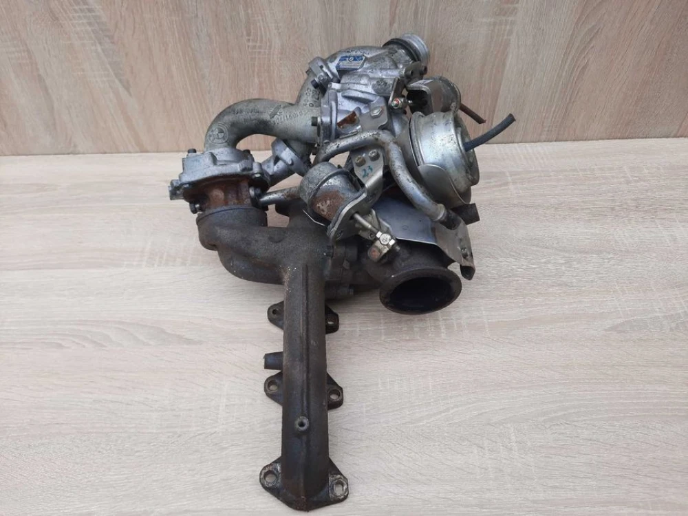 Турбіна BiTurbo BMW E84 X1 E87 123d 2,0d N47D20B 1165-7804637-01